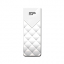 SILICON POWER Ultima U03 - USB flash drive - 8 GB - USB 2.0 - snowy white
