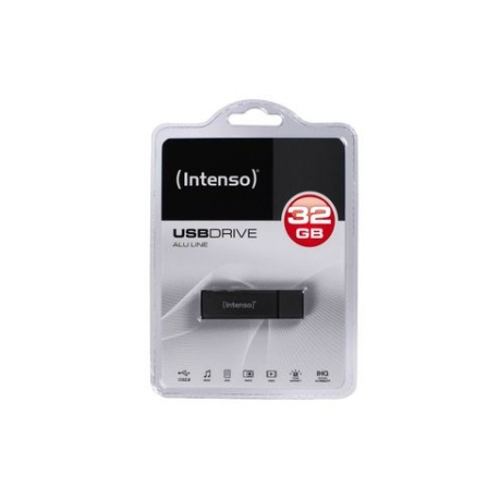 Intenso Alu Line - USB flash drive - 32 GB - USB 2.0 - anthracite - 0