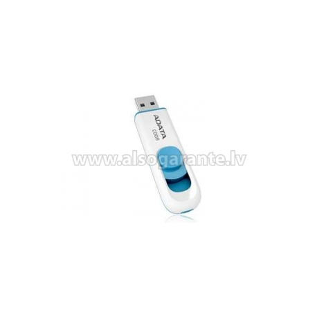 A-data C008 64GB WHITE&BLUE SLIDER FLASH
