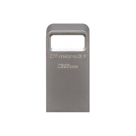 Kingston USB flash memory 32GB DTMicro USB 3.1/3.0 Type-A metal ultra
