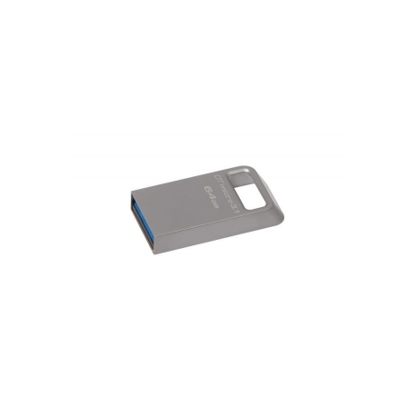 Kingston USB flash memory 64GB DTMicro USB 3.1/3.0 Type-A metal ultra