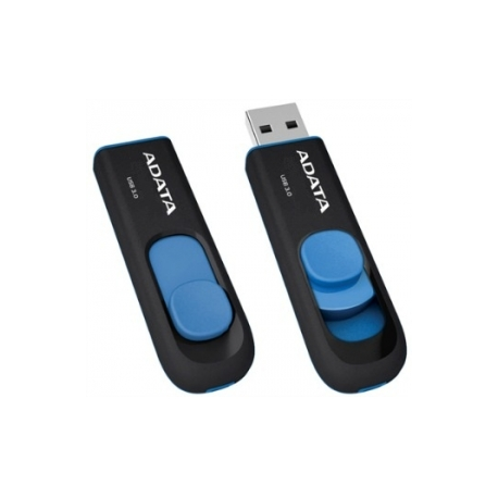 A-data DashDrive UV128 32GB Black+Blue USB 3.0 Flash Drive, Retail
