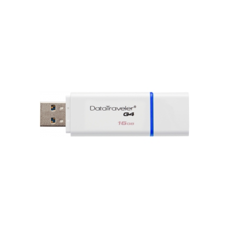 Kingston 16GB USB 3.0 DataTraveler I G4, white/blue, , EAN: 740617220452