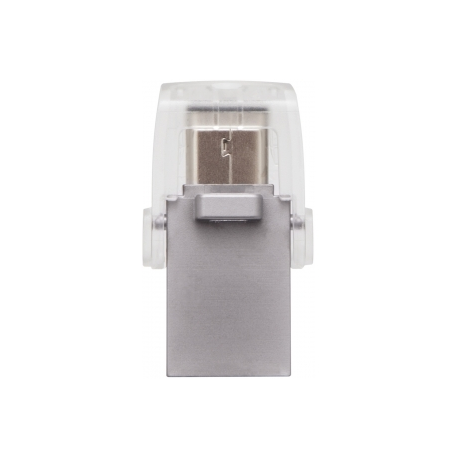 Kingston USB flash memory 64GB DT microDuo 3C, USB 3.0/3.1 + Type-C flash drive