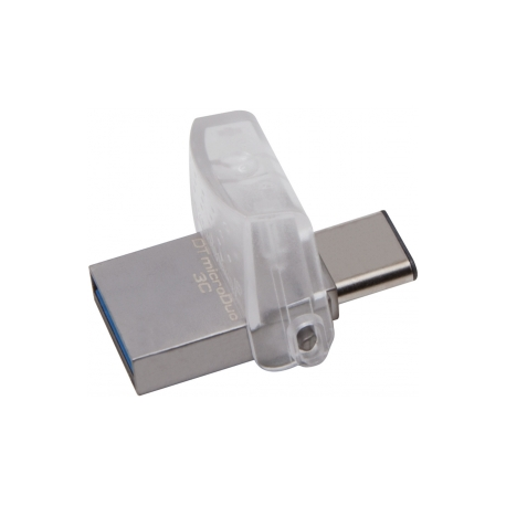 Kingston USB flash memory 64GB DT microDuo 3C, USB 3.0/3.1 + Type-C flash drive