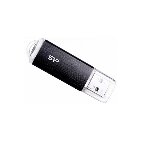 SILICON POWER Blaze B02 - USB flash drive - 128 GB - USB 3.0  /  USB-C - black - 0