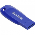SanDisk Cruzer Blade - USB flash drive - 64 GB - USB 2.0 - electric blue