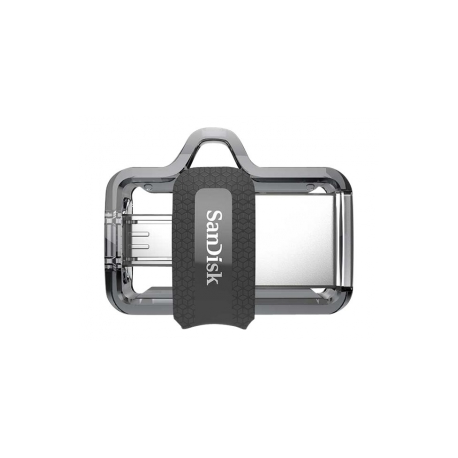 SanDisk Ultra Dual - USB flash drive - 128 GB - USB 3.0 / micro USB - 2