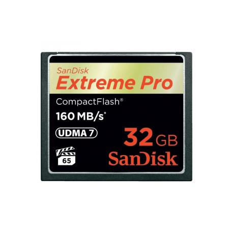 SanDisk Extreme Pro - Flash memory card - 32 GB - 1000x / 1067x - CompactFlash - 0