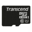 Transcend - Flash memory card - 16 GB - UHS Class 1  /  Class10 - microSDHC