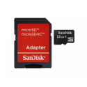 SanDisk - Flash memory card - 32 GB - Class 4 - microSDHC - black