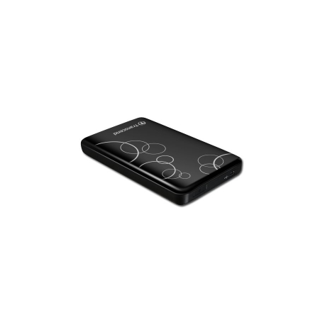 Transcend StoreJet 25A3 - Hard drive - 1 TB - external (portable) - 2.5" - USB 3.0 - black - 0