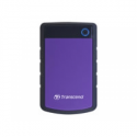 Transcend StoreJet 25H3P - Hard drive - 4 TB - external (portable) - 2.5" - USB 3.0 - 256-bit AES - purple