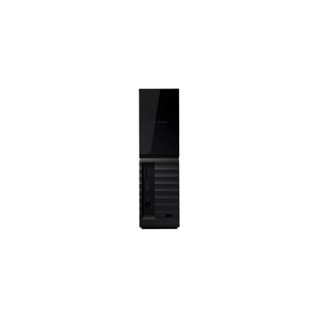 WD My Book WDBBGB0040HBK - Hard drive - encrypted - 4 TB - external (desktop) - USB 3.0 - 256-bit AES - black - 4