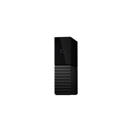 WD My Book WDBBGB0060HBK - Hard drive - encrypted - 6 TB - external (desktop) - USB 3.0 - 256-bit AES - black - 1