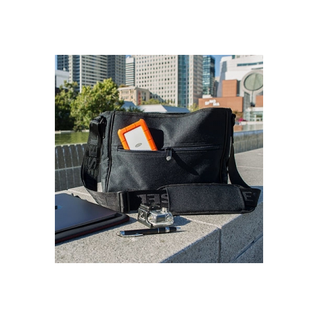 LaCie Rugged USB-C - Hard drive - 4 TB - external (portable) - USB 3.1 Gen 1 (USB-C connector) - orange - 3