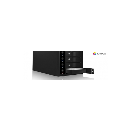Raidsonic Icy Box External 3,5'' HDD 10-bay Case SATA I/II/III, USB 3.0, RAID, Black
