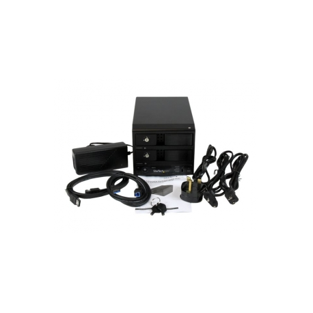 Startech USB 3.0/ESATA 2X HDD ENCLOSURE (W/UASP F/3.5IN SATA HARD DRIVES)