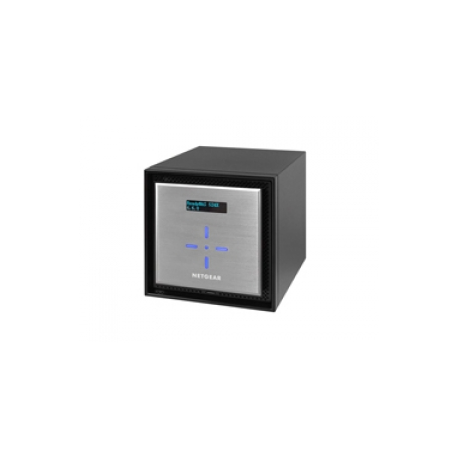 NETGEAR ReadyNAS 524X - NAS server - 4 bays - SATA 6Gb / s - RAID 0, 1, 5, 6, 10, JBOD - RAM 4 GB - 10 Gigabit Ethernet - iSCSI support - 0