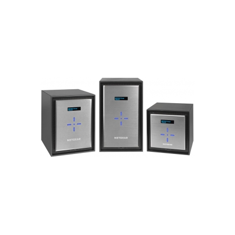 NETGEAR ReadyNAS 524X - NAS server - 4 bays - SATA 6Gb / s - RAID 0, 1, 5, 6, 10, JBOD - RAM 4 GB - 10 Gigabit Ethernet - iSCSI support - 4