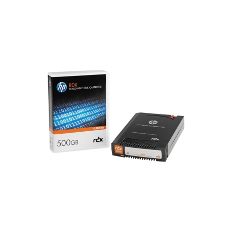 HP 500GB removable disk RDX