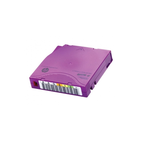 HPE RW Data Cartridge - 20 x LTO Ultrium 6 - 2.5 TB  /  6.25 TB - write-on labels - purple - for StorageWorks SAS Rack-Mount Kit; StoreEver MSL2024, MSL4048, MSL8096; StoreEver 1 / 8 G2 - 1