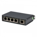 StarTech.com 5-Port Ethernet Switch - 10 / 100Mbps Industrial Networking Solution - IP30-rated Energy Efficient Internet Switch (IES5102) - Switch - unmanaged - 5 x 10 / 100 - DIN rail mountable - for P / N: NETRS2322P