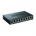 D-Link DGS 108 - Switch - unmanaged - 8 x 10 / 100 / 1000 - desktop