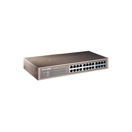 TP-LINK TL-SG1024D - Switch - 24 x 10 / 100 / 1000 - desktop, rack-mountable - 0