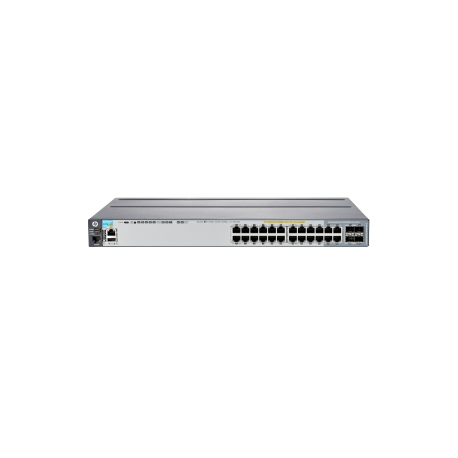 Aruba 2920-24G-PoE+ - Switch - Managed - 24 x 10 / 100 / 1000 (PoE+) + 4 x shared Gigabit SFP - PoE+ - 2