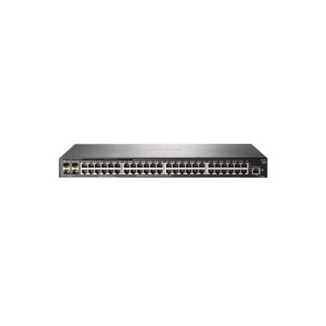 HPE Aruba 2930F 48G 4SFP - Switch - L3 - Managed - 48 x 10 / 100 / 1000 + 4 x Gigabit SFP (uplink) - rack-mountable - 0