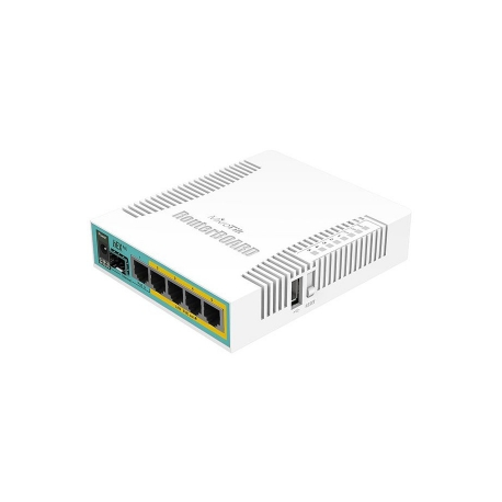 MikroTik RouterBOARD hEX RB960PGS - Router - 4-port switch - GigE - 0