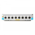 HPE - Expansion module - 1 / 2.5 / 5 / 10GBase-T (PoE+) x 8 - for HPE Aruba 5406R, 5406R 16, 5406R 44, 5406R 8-port, 5406R zl2