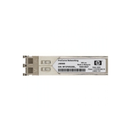 HPE - SFP (mini-GBIC) transceiver module - GigE - 1000Base-SX - LC multi-mode - up to 550 m - for HPE 1700, 2610, 6120, Switch XL 10 / 100 / 1000; HPE Aruba 2530, 2930F 24, 2930F 48, 5406 - 0
