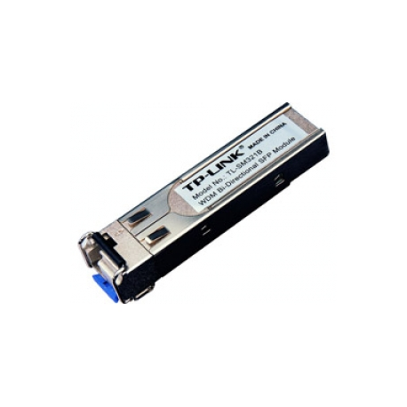 TP-LINK TL-SM321B - SFP (mini-GBIC) transceiver module - GigE - 1000Base-BX - LC / UPC single-mode - up to 10 km - 1310 (TX)  /  1550 (RX) nm - 0