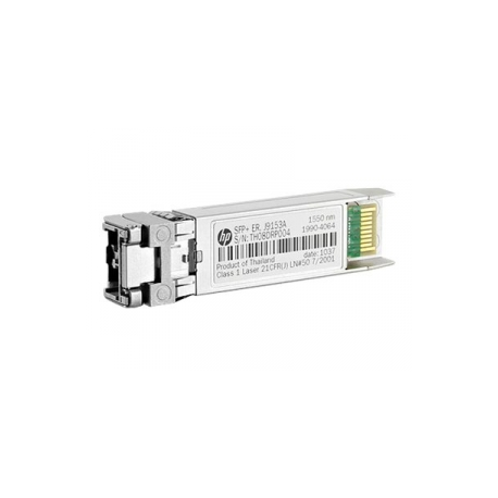 HPE X130 - SFP+ transceiver module - 10 GigE - 10GBase-ER - LC - up to 40 km - for HP A5800; HPE 12504, 5120, 5500, 5800, 59XX, 75XX, A5800; FlexFabric 1.92, 11908, 12902 - 2