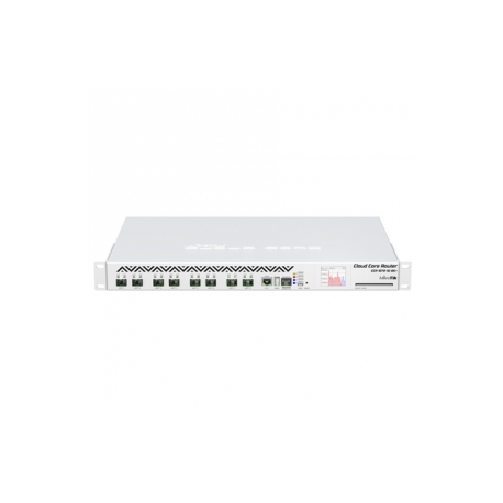 Mikrotik Cloud Core Router CCR1072-1G-8S+ (Tilera TILE-Gx72 72x1Ghz cores CPU, 16GB RAM, 128MB NAND, 8x10GbE SFP+, Rack Mountab