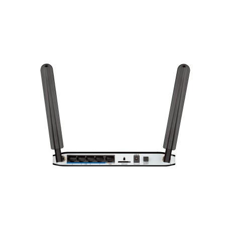 D-link 4G LTE Router, 4 X FastEthernet LAN, 2 X LTE antenna
