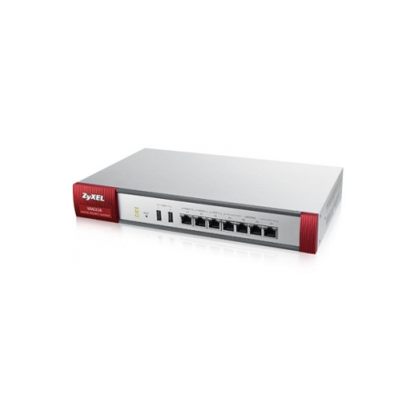 Zyxel USG210UTMBDL (Firewall Appliance 10/100/1000, 4x LAN/DMZ, 2x WAN, 1xOPT UTM Bundle AS,AV,CF,IDP)