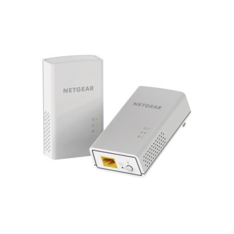 NETGEAR Powerline PL1000 - Powerline adapter kit - GigE, HomePlug AV (HPAV) 2.0 - wall-pluggable (pack of 2) - 5