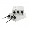 AXIS T8124-E Outdoor Midspan - PoE injector - AC 100-240 V - 60 Watt - Worldwide (excluding United States) - for AXIS P1455-LE, P1455-LE-3 License Plate Verifier Kit, Q6100-E 50 Hz; Q60 Series