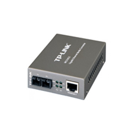 TP-LINK MC210CS - Fibre media converter - GigE - 1000Base-FX, 1000Base-T - RJ-45  /  SC single-mode - up to 15 km - 1310 nm - for P / N: TL-MC1400 - 0