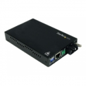 StarTech.com 10 / 100 Mbps Multi Mode Fiber Media Converter SC - Up to 1.2 miles / 2km (ET90110SC2) - Fibre media converter - 100Mb LAN - 100Base-FX - RJ-45  /  SC multi-mode - up to 2 km - 1310 nm - for P / N: ETCHS2U, SVA12M2NEUA, SVA12M5NA