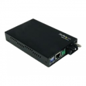 StarTech.com Multimode (MM) SC Fiber Media Converter for 1Gbe Network - 550m Range - Gigabit Ethernet -Remote Monitoring - 850nm (ET91000SC2) - Fibre media converter - GigE - 1000Base-LX, 1000Base-SX, 1000Base-T - RJ-45  /  SC multi-mode - up to 550 m - 850 nm - for P / N: ETCHS2U, SVA12M2NEUA, SVA12M5NA