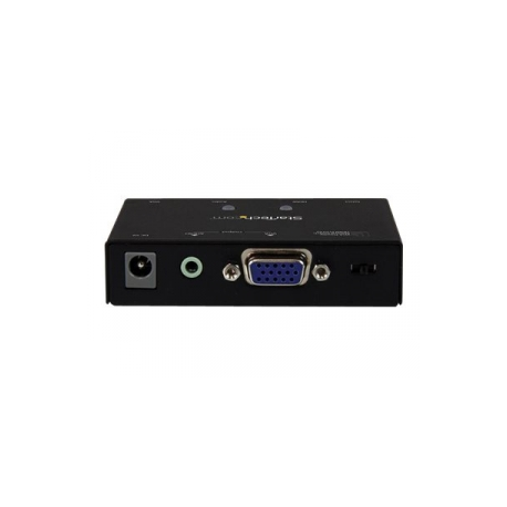 Startech 2X1 VGAHDMI TO VGA CONVERTER (2 x VGA, HDMI, 1080p, 1920 x 1200, LED, 3.5 mm)