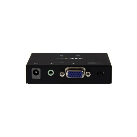 Startech 2X1 VGAHDMI TO VGA CONVERTER (2 x VGA, HDMI, 1080p, 1920 x 1200, LED, 3.5 mm)
