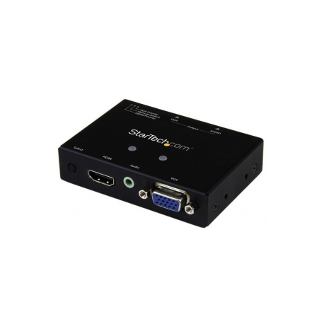 Startech 2X1 VGAHDMI TO VGA CONVERTER (2 x VGA, HDMI, 1080p, 1920 x 1200, LED, 3.5 mm)