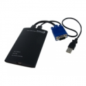 StarTech.com Crash Cart Adapter - 1920 x 1200 - Portable Laptop USB 2.0 to KVM Console (NOTECONS01) - KVM switch - 1 x KVM port(s) - 1 local user - desktop