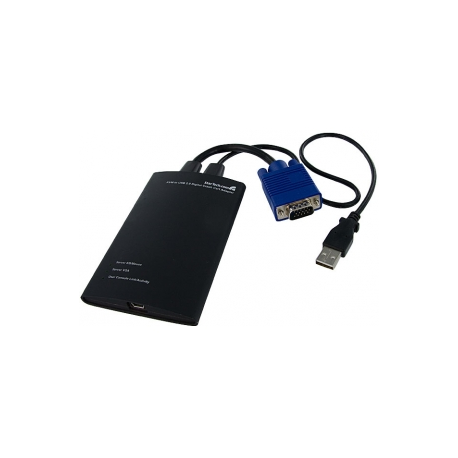 StarTech.com Crash Cart Adapter - 1920 x 1200 - Portable Laptop USB 2.0 to KVM Console (NOTECONS01) - KVM switch - 1 x KVM port(s) - 1 local user - desktop - 5