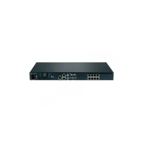 IBM Local 1x8 Console Manager - KVM switch - CAT5 - 8 x KVM port(s) - 1 local user - rack-mountable - for System x3620 M3; x3950